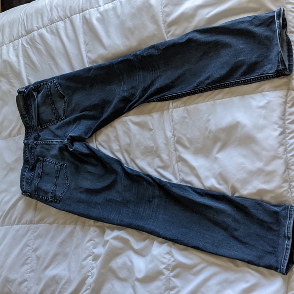 Express dark skinny fit jeans 33W x 34L - Picture 2 of 5
